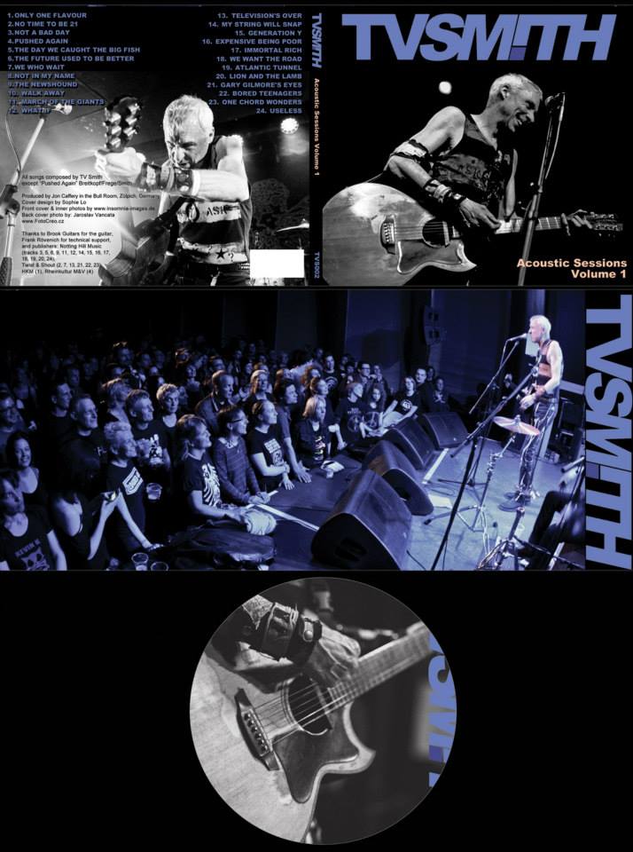 TVSmith Acoustic Session Album Design by Sophie Lo